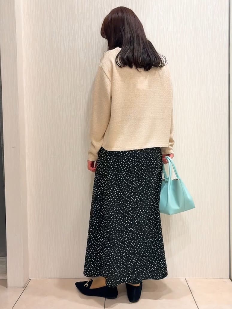 SAHOさんの「UNTITLED｜◆【洗える/光沢感】ファンシーヤーンニット」を使ったコーディネート