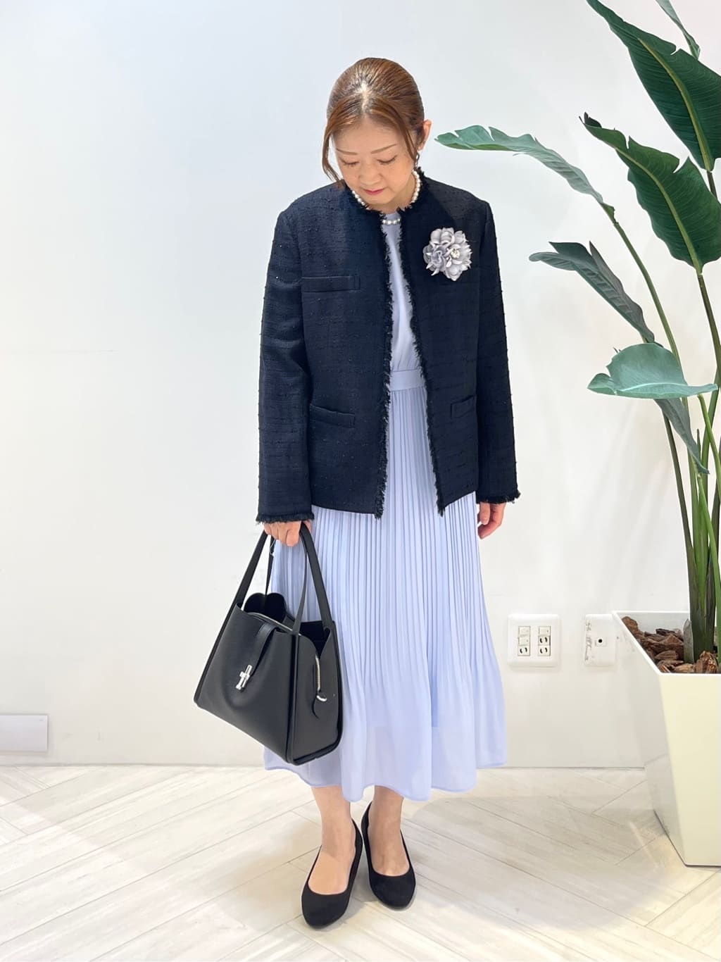 Tomoさんの「UNTITLED｜【仕事着/スーツ】ファンシーツイード ジャケット」を使ったコーディネート
