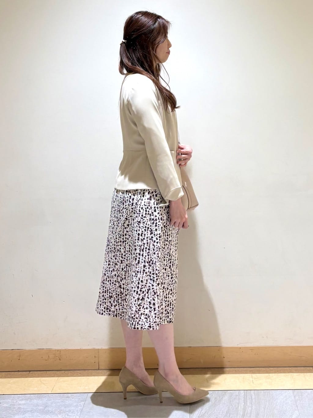 sakiさんの「COUP DE CHANCE｜【手洗い可／日本製／スーツ可】カラーレスジャケット」を使ったコーディネート