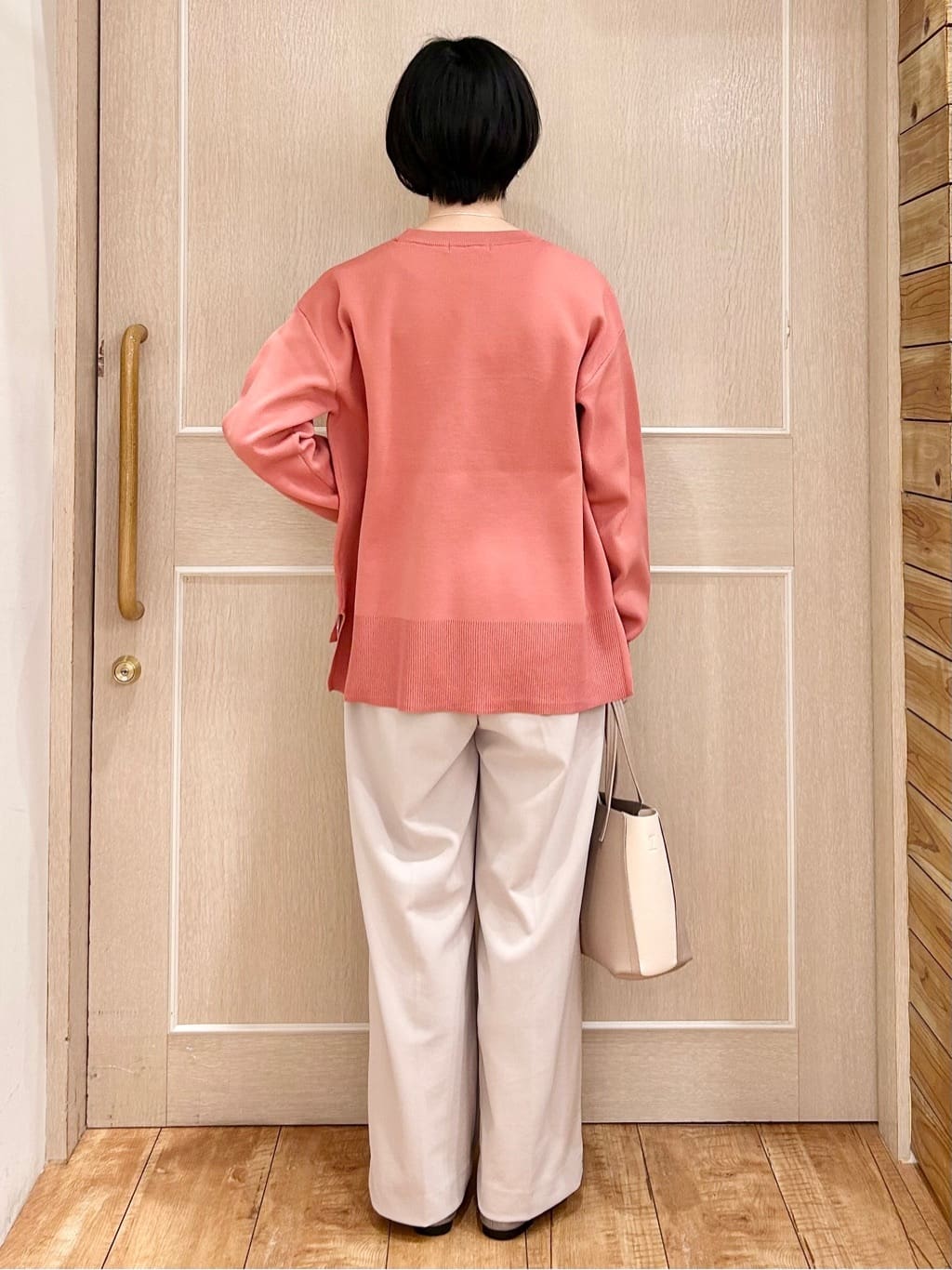 ちぐささんの「SHOO･LA･RUE｜【ふかふか】フェミニンにもカジュアルにも合わせやすい 大人のバレエシューズ」を使ったコーディネート