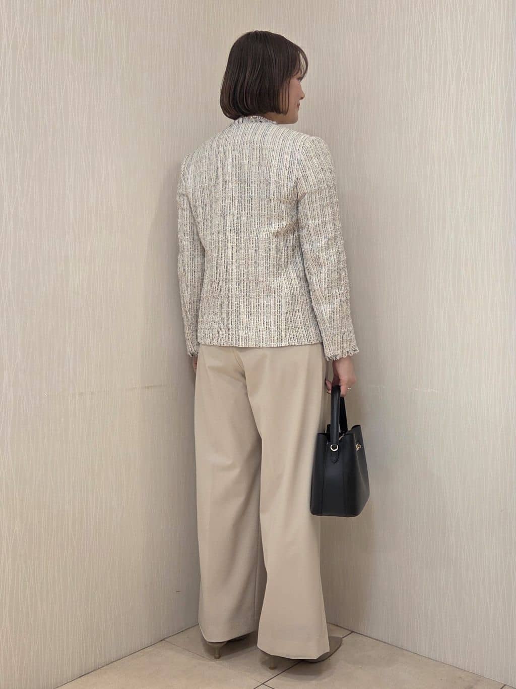 naokoさんの「UNTITLED｜【仕事着/スーツ】ファンシーツイード ジャケット」を使ったコーディネート