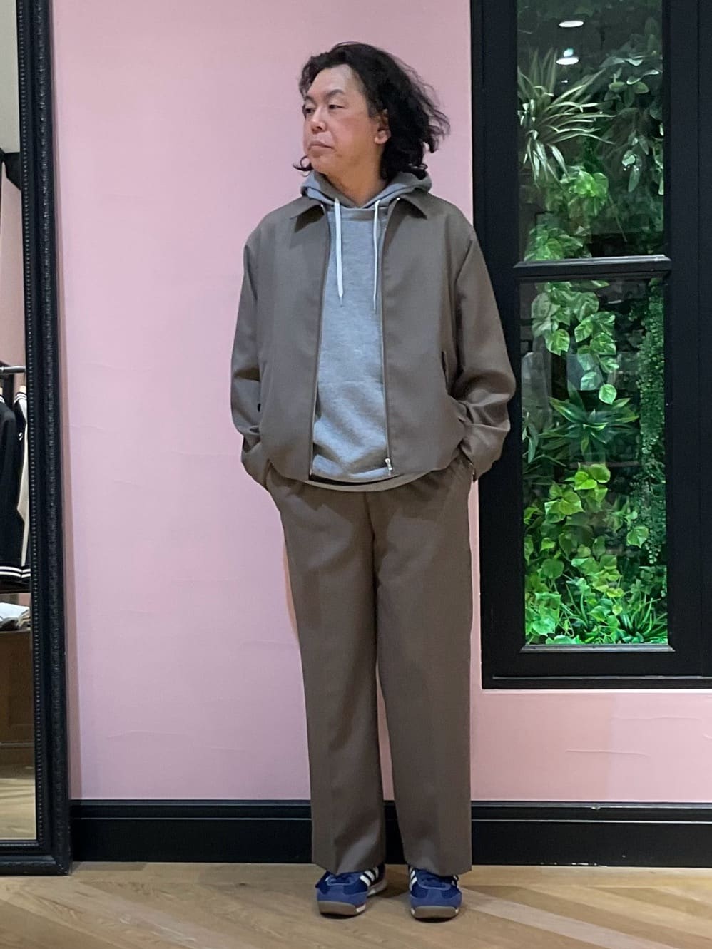 Nagaseさんの「DRESSTERIOR｜【ウォッシャブル】ウールハリントン ジャケット」を使ったコーディネート