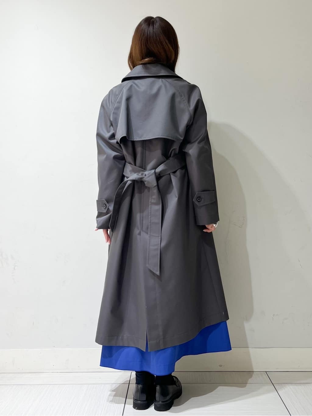 じゅんさんの「DRESSTERIOR｜【ウォッシャブル/美シルエット】ライト トレンチコート」を使ったコーディネート