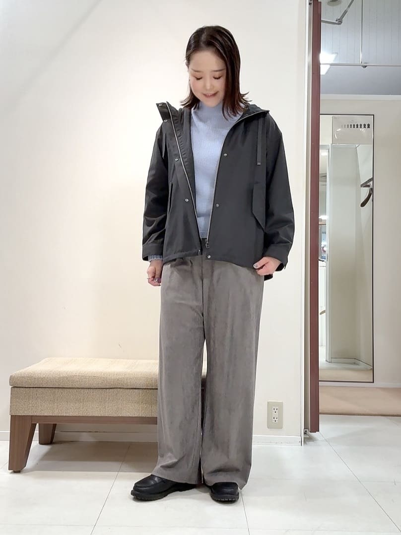 YUIさんの「UNTITLED｜【洗える/はっ水】リラクシーマウンテンパーカー」を使ったコーディネート