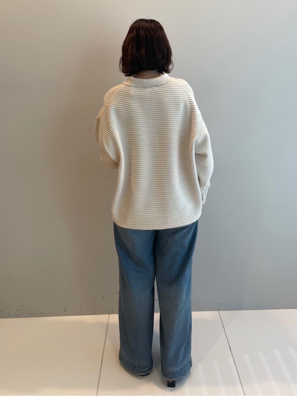 abeさんの「tk.TAKEO KIKUCHI｜ハーフジップニットポロシャツ」を使ったコーディネート