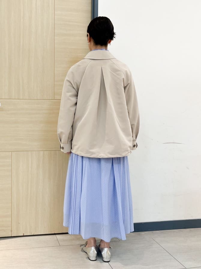 YOさんの「grove｜ダブルベルトパンプス」を使ったコーディネート