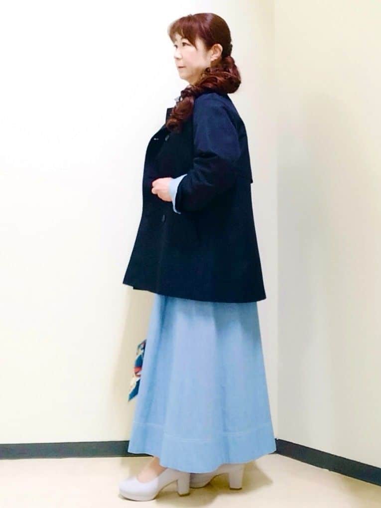 花さんの「Reflect｜【羽織にも◎】ダンガリーシャツ」を使ったコーディネート