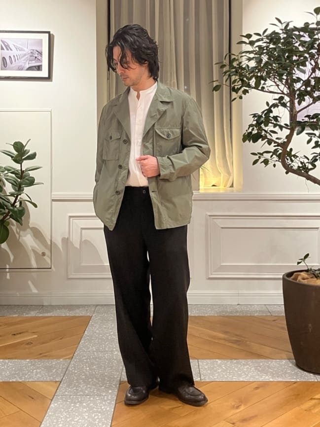junyaさんの「DRESSTERIOR｜◆【ウォッシャブル】ガーメントダイ M65フィールドジャケット」を使ったコーディネート