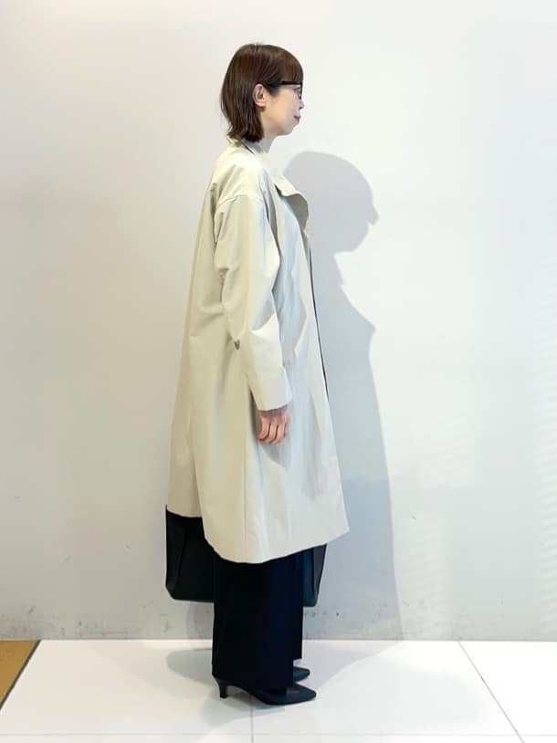 murayamaさんの「INDIVI｜【シルク混】きれいめVネックニット」を使ったコーディネート