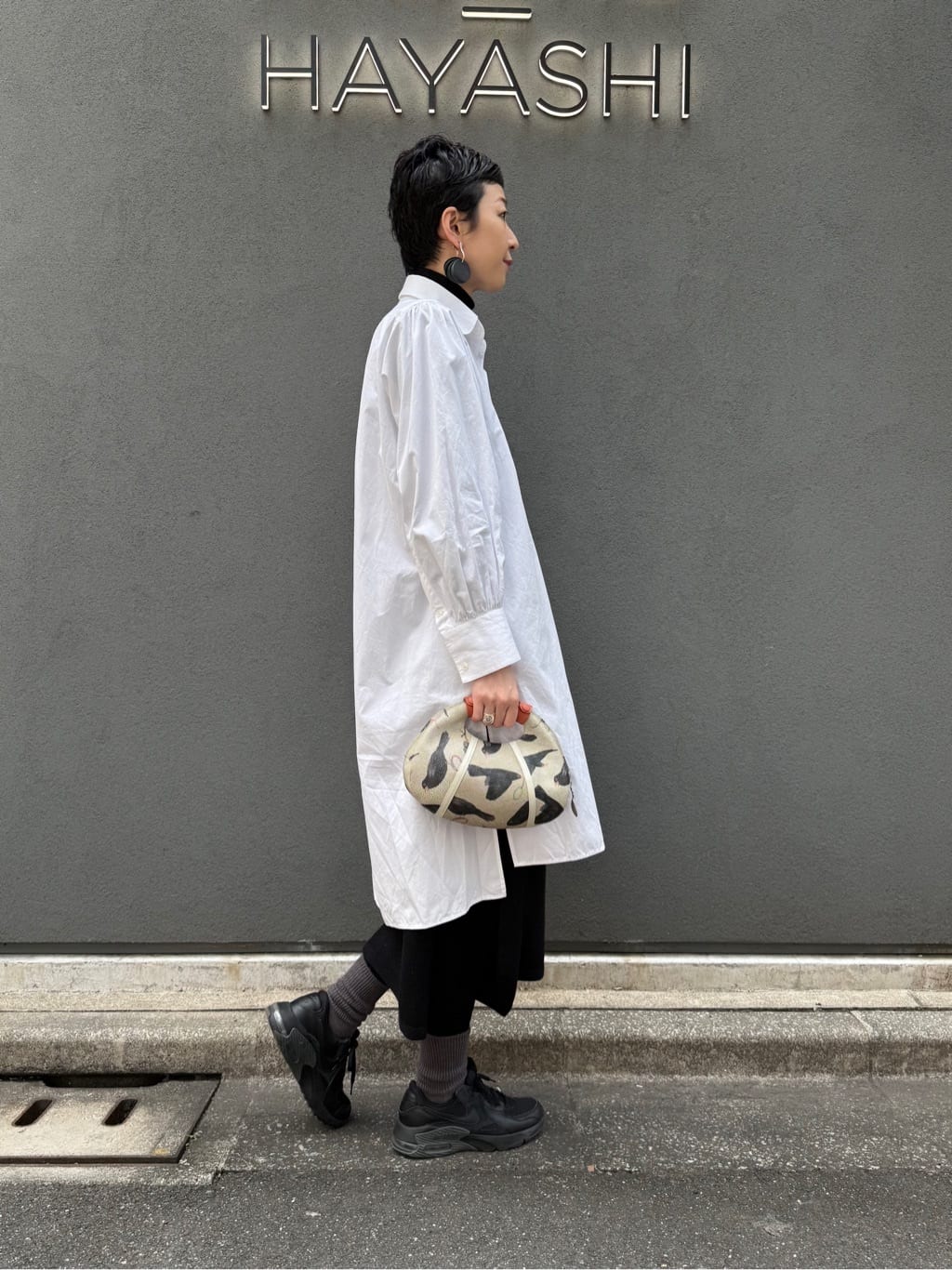 Kさんの「HIROKO HAYASHI｜MERLO（メルロ）クロワッサンバッグ」を使ったコーディネート