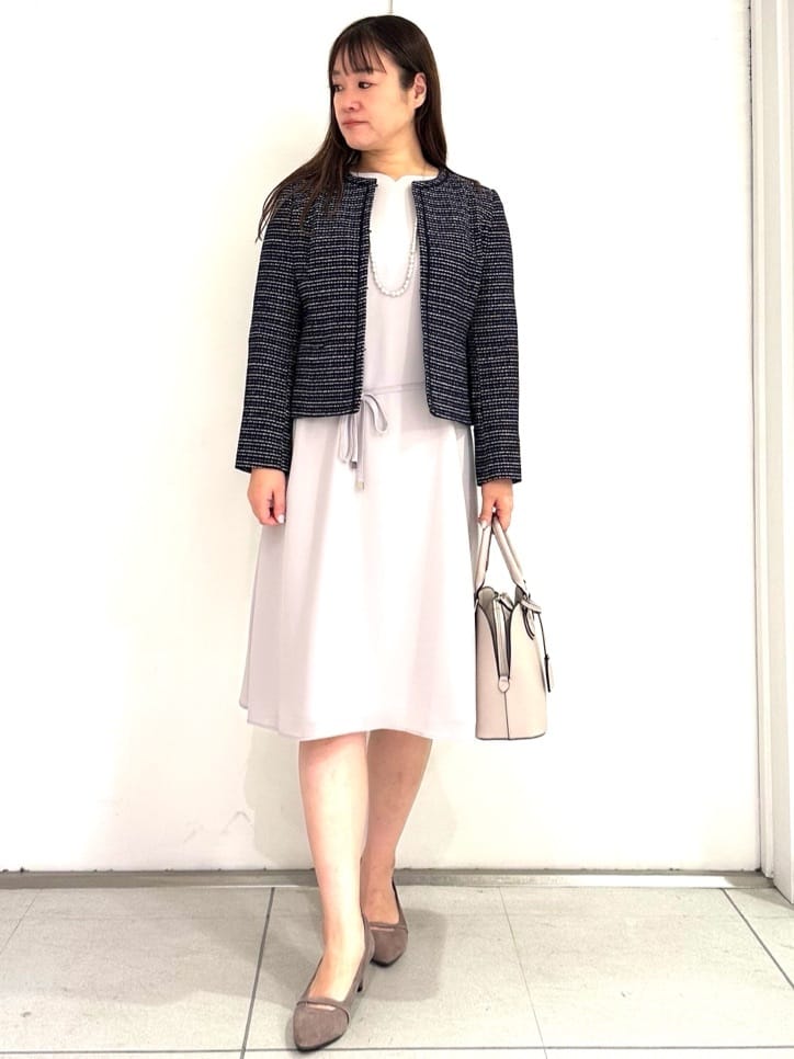 miさんの「Reflect｜【SS-4Lサイズ／セットアップ可】キャンディスリーブワンピース」を使ったコーディネート