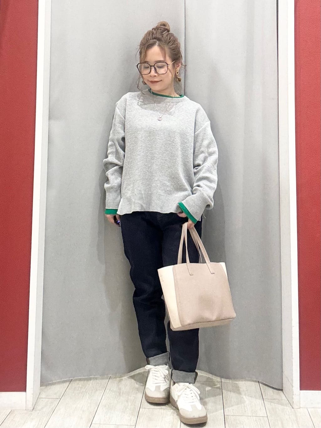 shioさんの「SHOO･LA･RUE｜【SHOO・LA・RUE DENIM】毎日使いたくなる ストレッチデニムスキニーパンツ」を使ったコーディネート