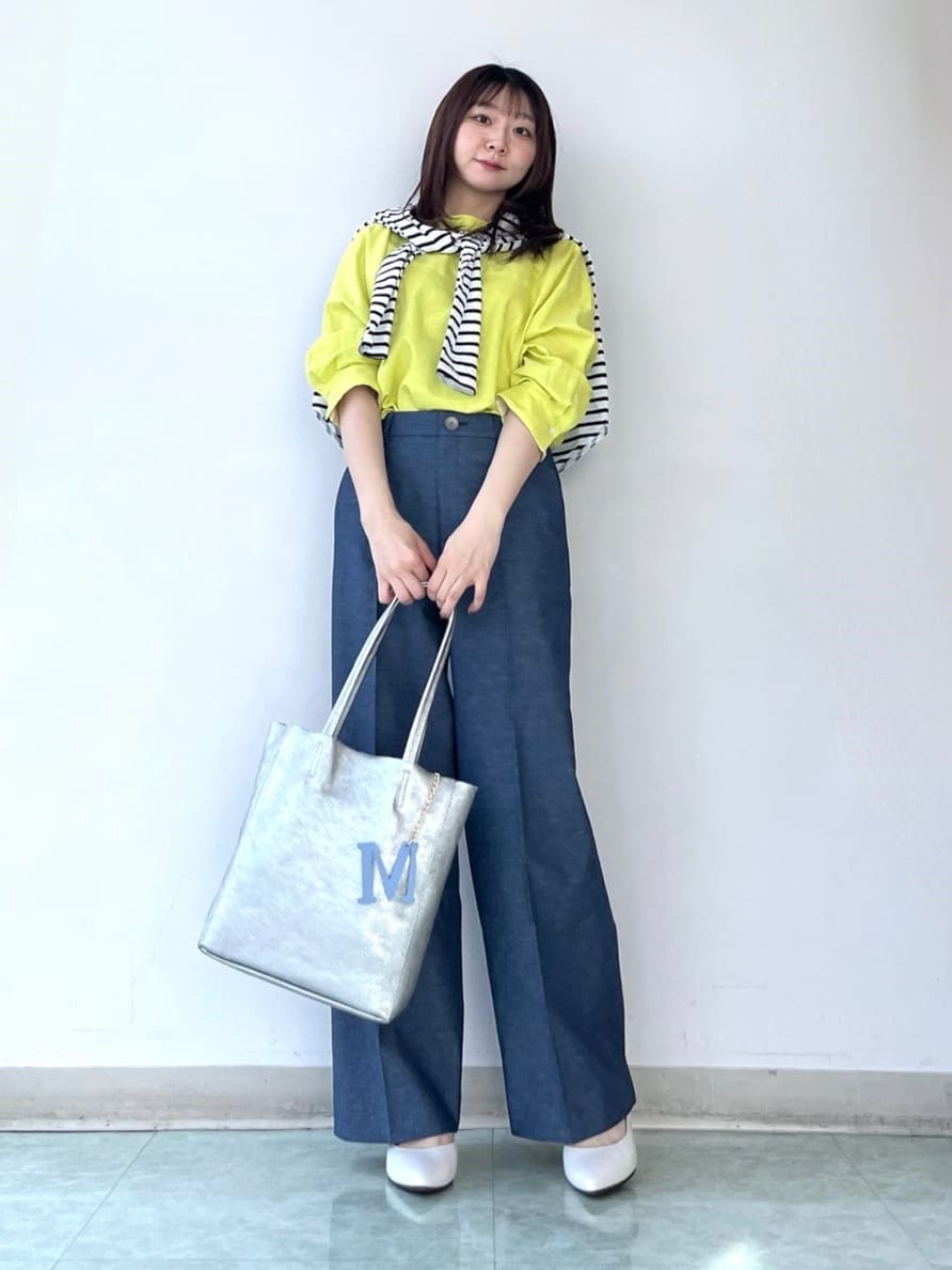 KAHOさんの「UNTITLED｜◆【洗える/6分袖】ボートネックブラウス」を使ったコーディネート