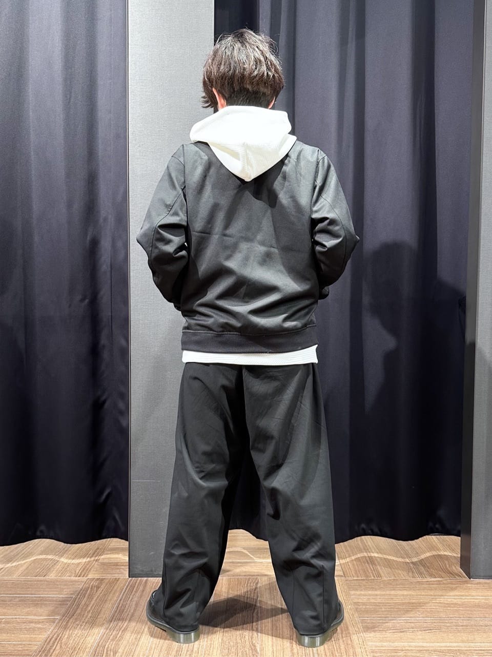 tomoyaさんの「THE SHOP TK｜FLEX LINE ストレッチリブブルゾン　ストレッチ/防シワ/マシンウォッシャブル/セットアップ可」を使ったコーディネート