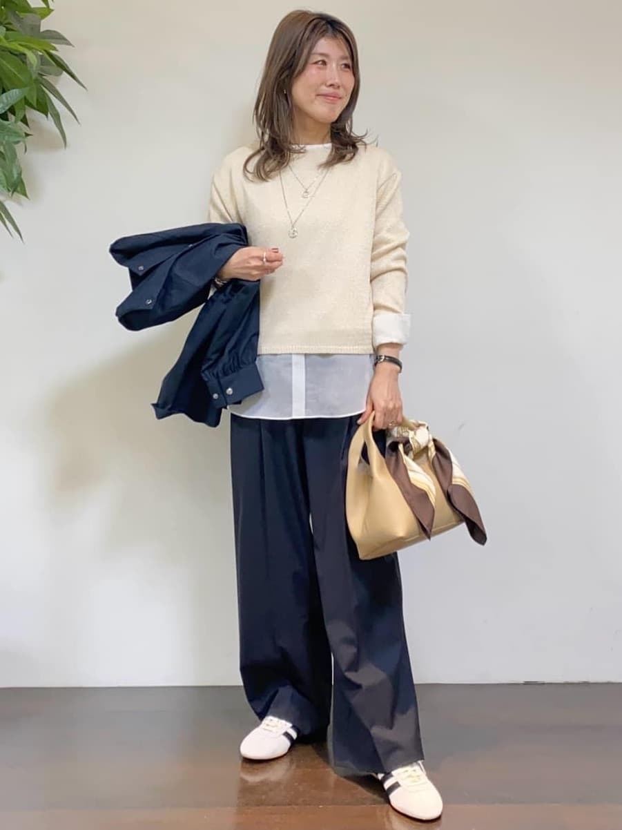 tomoさんの「UNTITLED｜◆【はっ水】ライトコットンミリタリーコート」を使ったコーディネート