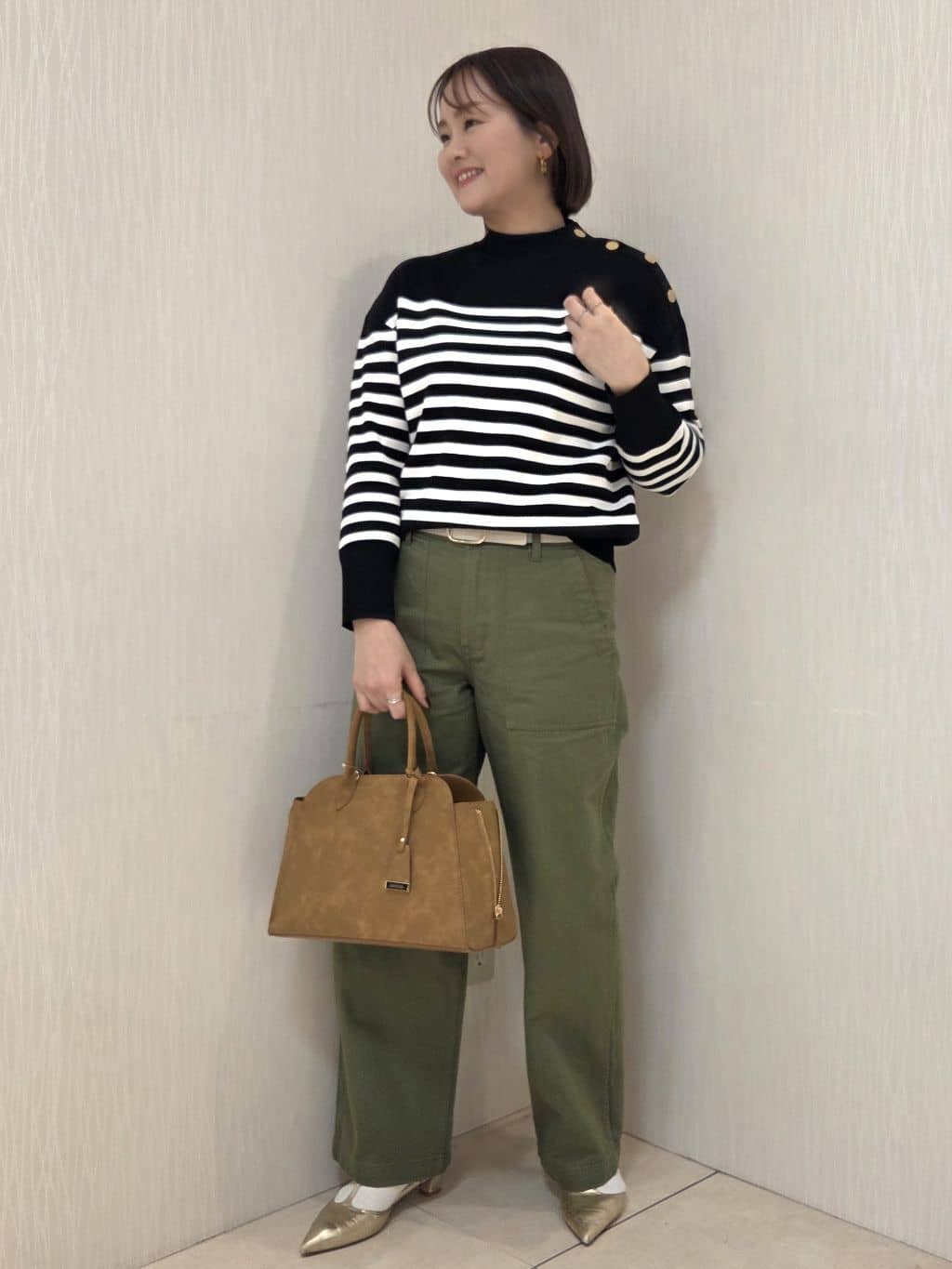 naokoさんの「UNTITLED｜【洗える】ミラノリブニット」を使ったコーディネート