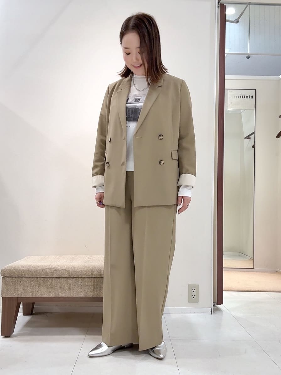 YUIさんの「UNTITLED｜【コットン100/洗える】フォトロングTシャツ」を使ったコーディネート