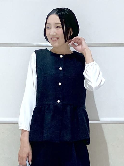 eriko さんの「Dessin｜シャンブレースプリングコート」を使ったコーディネート