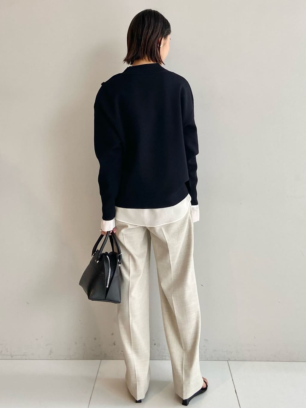 AYAさんの「UNTITLED｜【洗える】ミラノリブニット」を使ったコーディネート