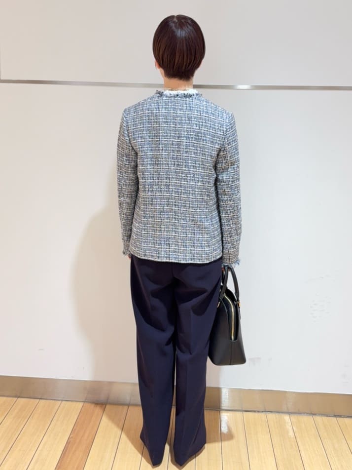 あやさんの「UNTITLED｜【仕事着/スーツ】ファンシーツイード ジャケット」を使ったコーディネート