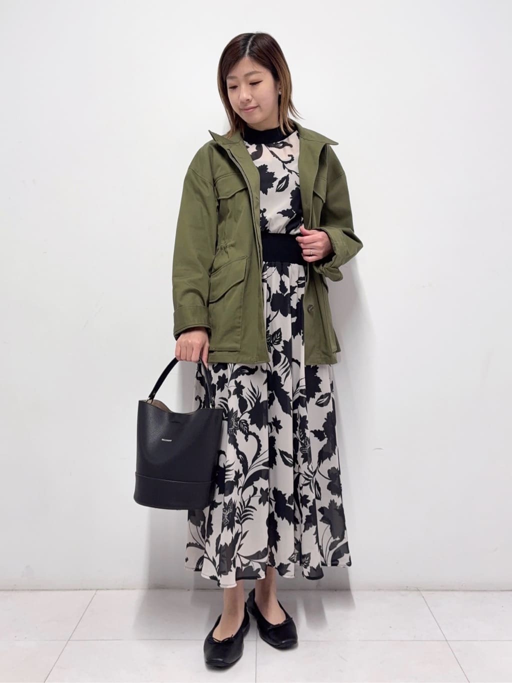 Nishijimaさんの「DRESSTERIOR｜【ウォッシャブル】コンパクトコットンミリタリーブルゾン」を使ったコーディネート