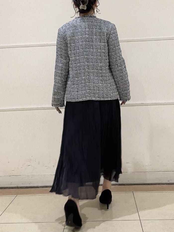 watanabeさんの「UNTITLED｜【仕事着/スーツ】ファンシーツイード ジャケット」を使ったコーディネート