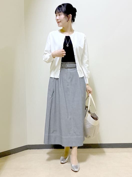  beni_gingerさんの「Reflect｜レースデザインスリーブカーディガン」を使ったコーディネート