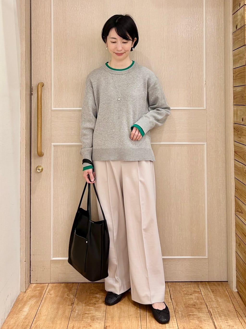 ちぐささんの「SHOO･LA･RUE｜キュービックジルコニアネックレス」を使ったコーディネート