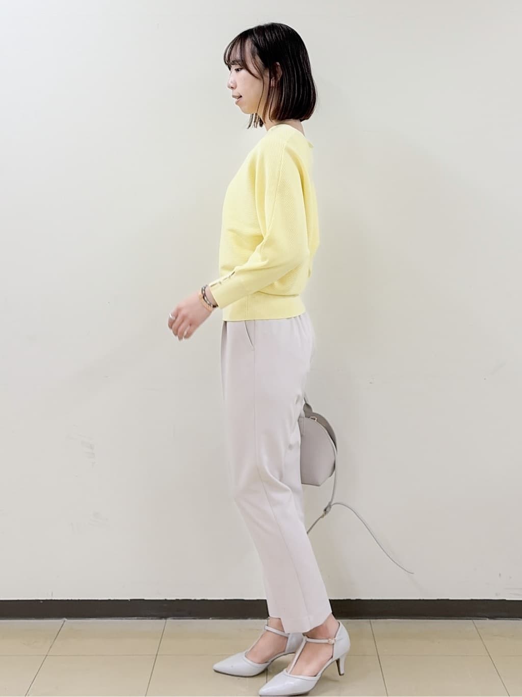 yurinaさんの「index｜ドルマンリブニット【洗濯機OK／抗ピル】《5col》」を使ったコーディネート