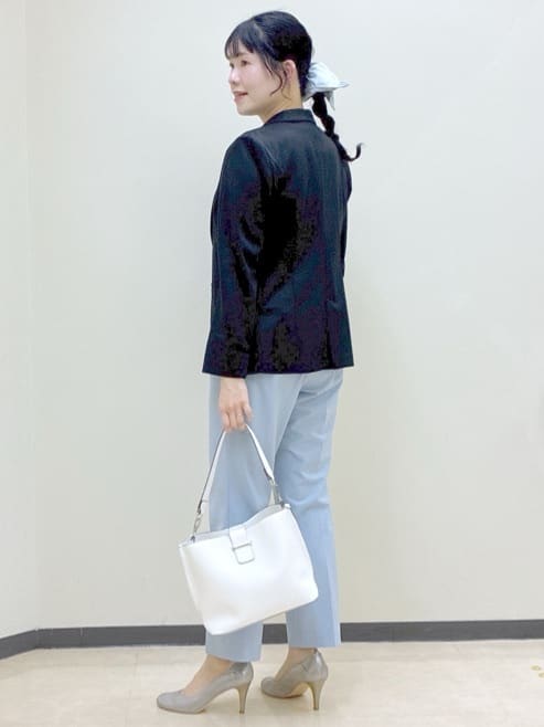  beni_gingerさんの「Reflect｜【インナーにおすすめ◎】クルーネックストレッチリブトップス」を使ったコーディネート