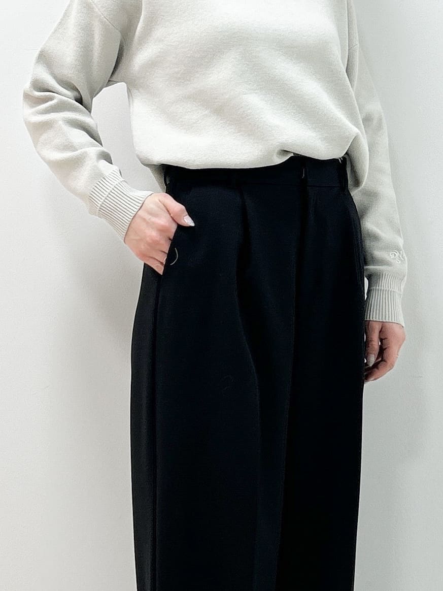 Kaiさんの「Dessin｜【花粉ガード/撥水加工/洗える】クルーネックスプリングコート」を使ったコーディネート