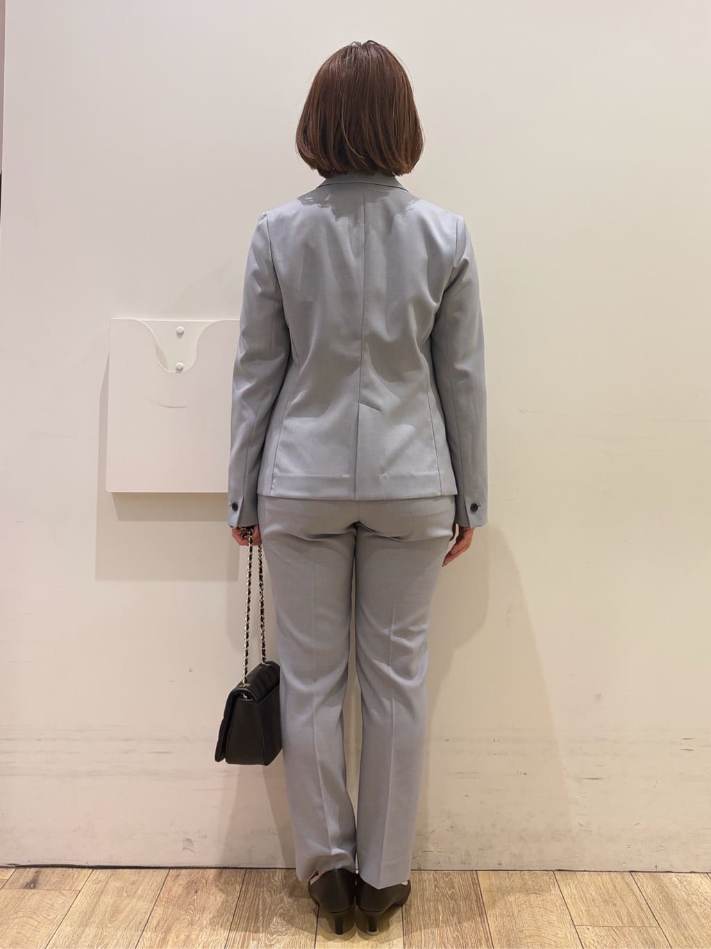 YUKOさんの「index｜ストレッチテーラードジャケット／セットアップ対応【洗濯機OK】」を使ったコーディネート