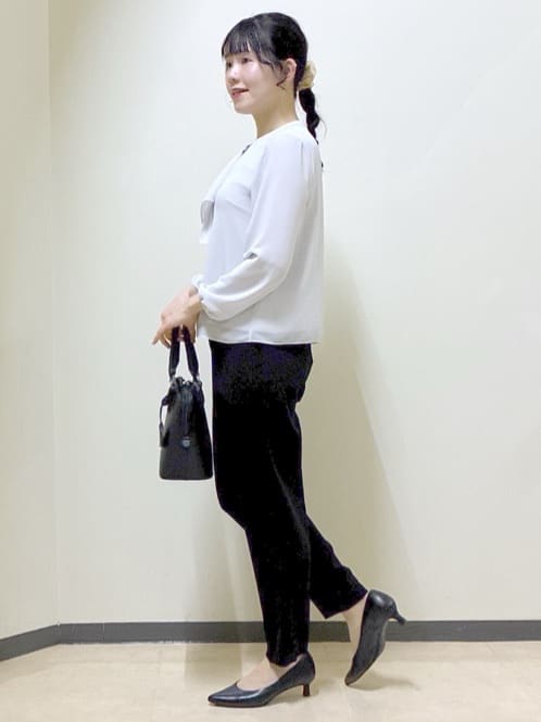  beni_gingerさんの「Reflect｜【UVカット／接触冷感】フロントフリルシフォンブラウス」を使ったコーディネート