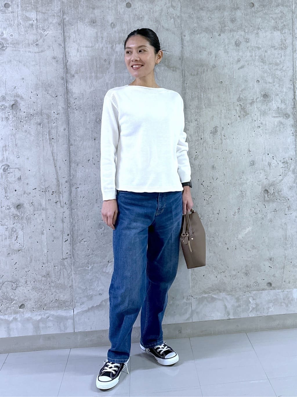 kumiさんの「Dessin｜【ユニセックス】シャンブレートレンチコート」を使ったコーディネート