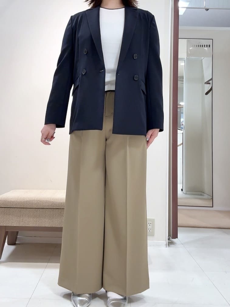 YUIさんの「UNTITLED｜【アンサンブル可/洗える】ウォームスパンニット」を使ったコーディネート