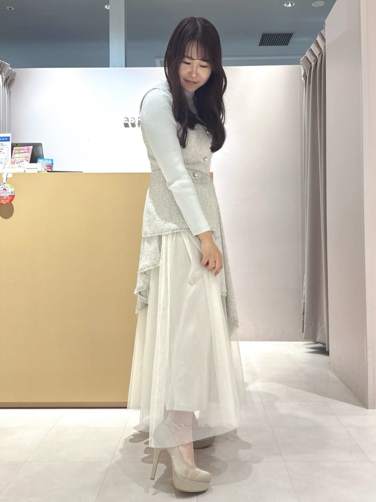 neinaさんの「ESPERANZA｜2WAY超ハイヒール厚底パンプス」を使ったコーディネート