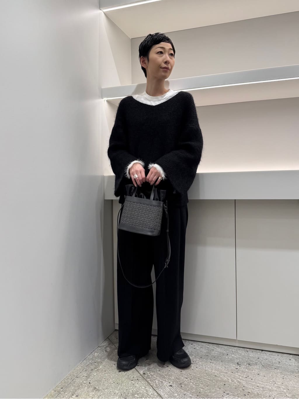 Kさんの「HIROKO HAYASHI｜GIRASOLE（ジラソーレ）2wayショルダーバッグ」を使ったコーディネート