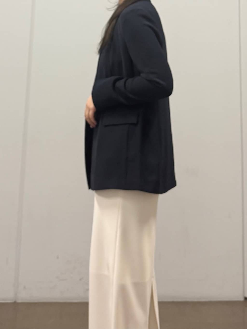 mizukiさんの「INDIVI｜【洗える／多機能／SETUP可】着る日傘ダブルジャケット」を使ったコーディネート