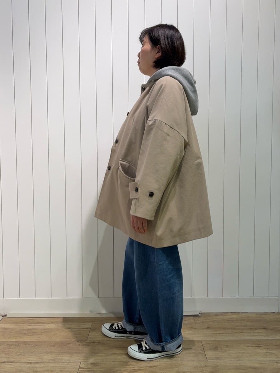 Kikuchi さんの「Dessin｜【洗える】ワイドカーブシルエット12OZデニム」を使ったコーディネート