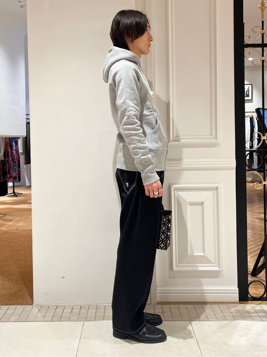 Watanabeさんの「DRESSTERIOR｜【ベストセラー】デキシー吊裏毛ジップアップパーカ」を使ったコーディネート