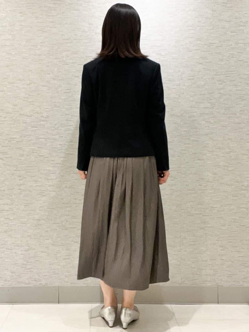 marikoさんの「Reflect｜【SS-4Lサイズ】匠ジャケット／ベーシックテーラード／WEB先行カラーあり」を使ったコーディネート