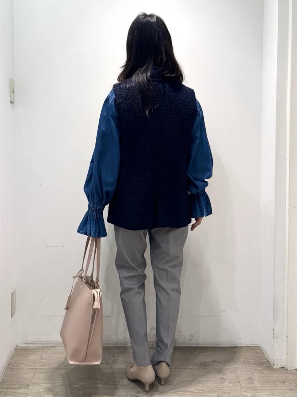 yuicciさんの「OPAQUE.CLIP｜《通勤対応》ツイードジレ【洗える】」を使ったコーディネート