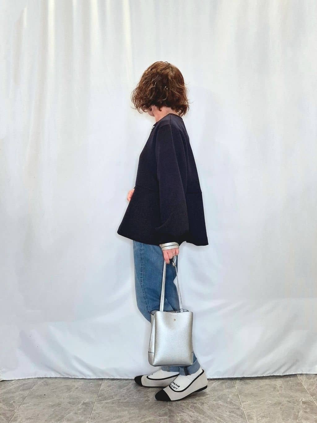 ぬーさんの「SHOO･LA･RUE｜【SHOO・LA・RUE DENIM】毎日使いたくなる ストレッチデニムスキニーパンツ」を使ったコーディネート