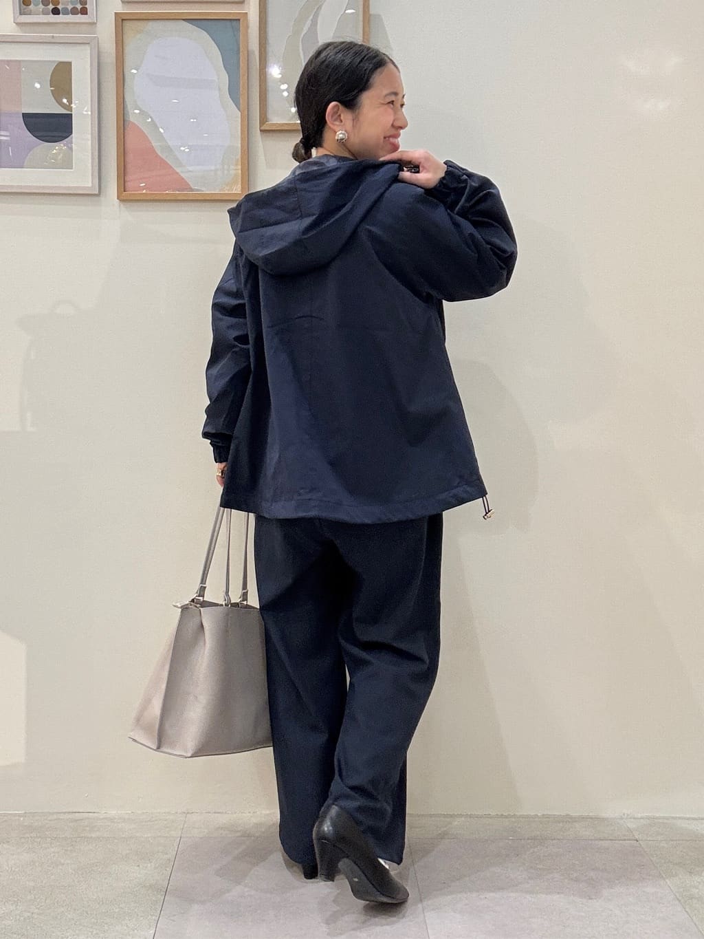 たけぴさんの「SHOO･LA･RUE｜【軽量】ふわっと軽いトートバッグ【A4】」を使ったコーディネート