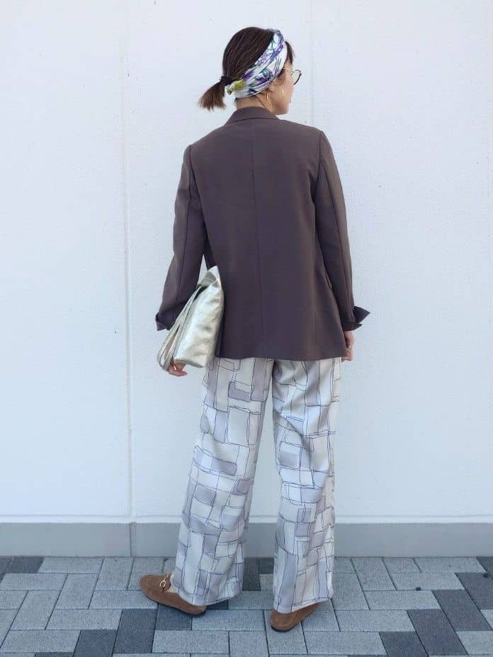 MUTSUKOさんの「UNTITLED｜【コットン100/洗える】フォトロングTシャツ」を使ったコーディネート