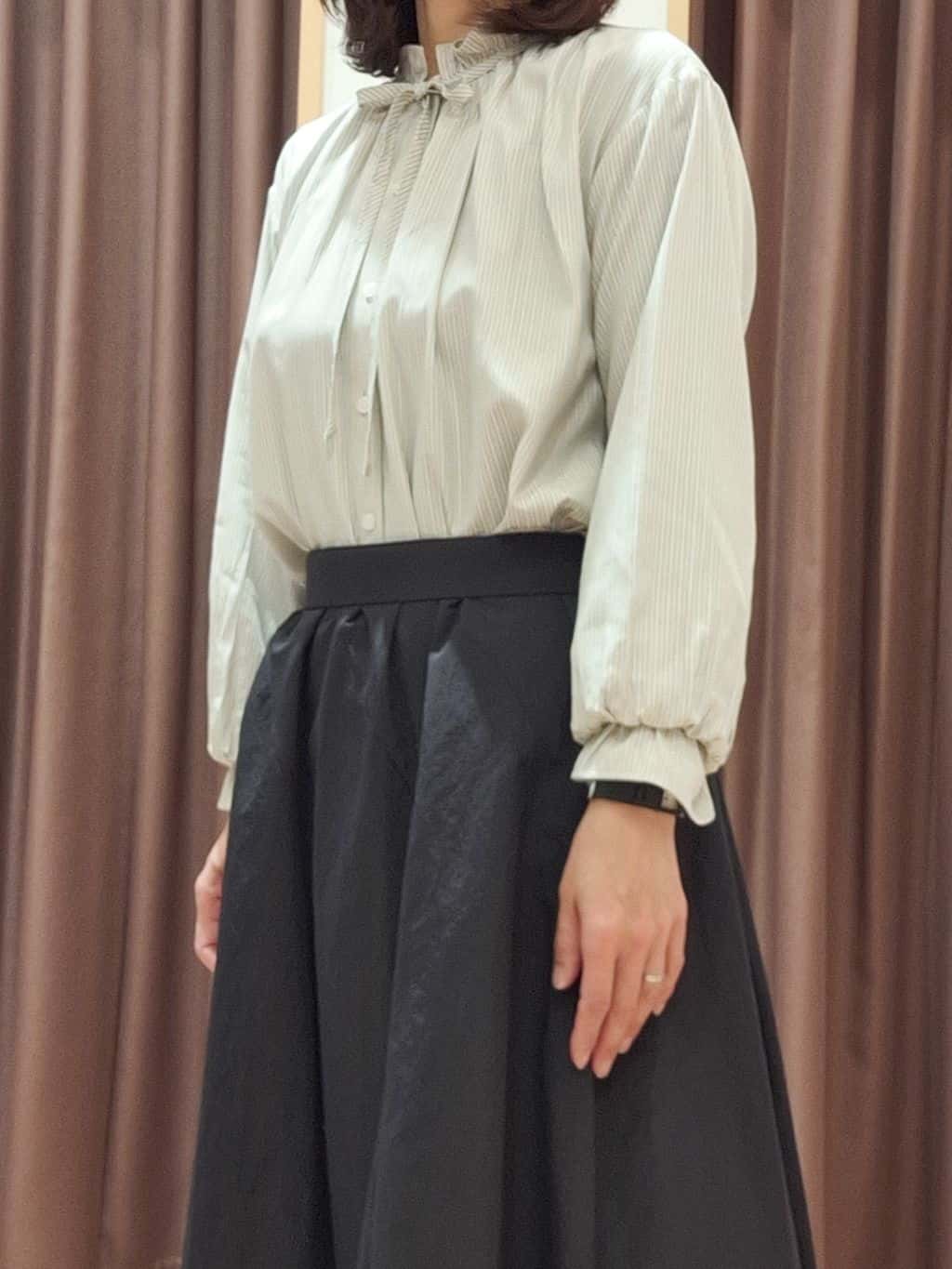 ウタさんの「grove｜【マシンウォッシュ／防シワ/SS-3L】ストレッチノーカラージャケット」を使ったコーディネート