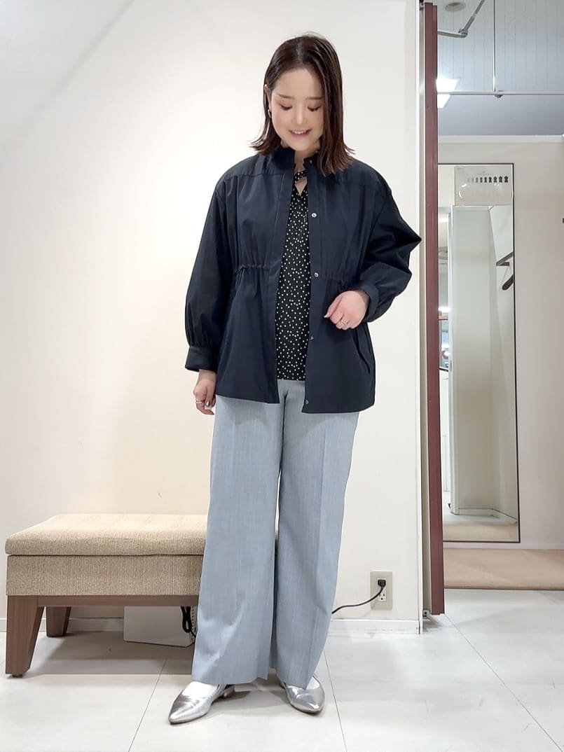 YUIさんの「UNTITLED｜◆【はっ水】ライトコットンミリタリーコート」を使ったコーディネート