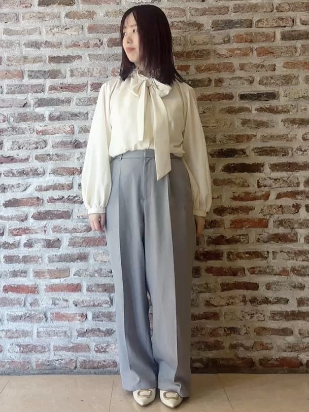 tokiさんの「THE SHOP TK｜【通勤にもデイリーにも】CAVIAN 金ボタンダブルブレストジャケット」を使ったコーディネート