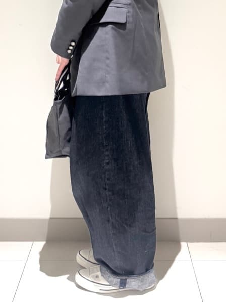 Liriさんの「Dessin｜【洗える】ワイドカーブシルエット12OZデニム」を使ったコーディネート