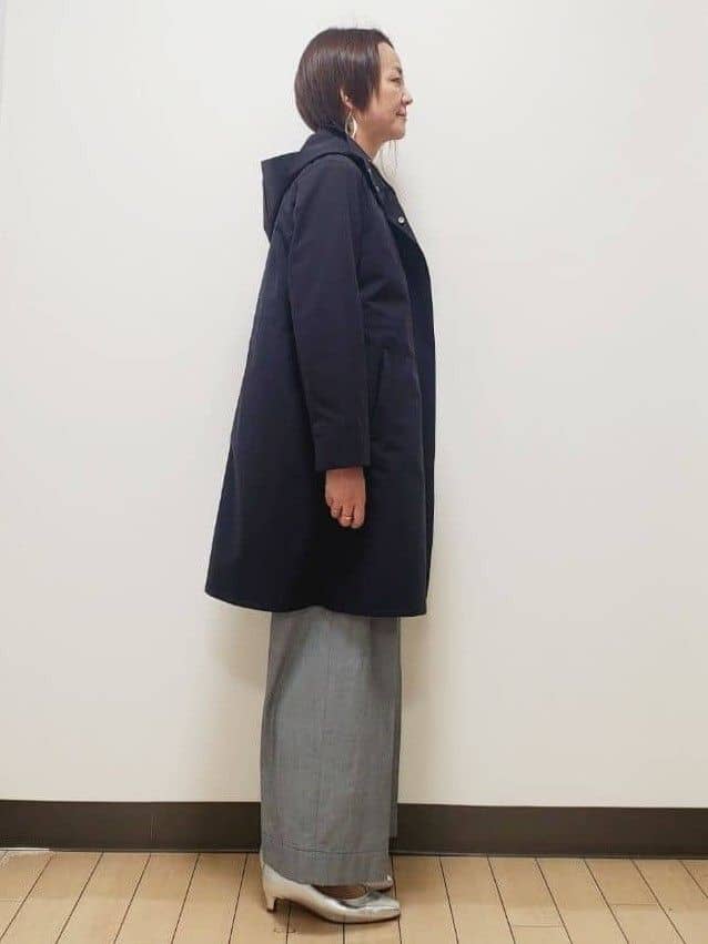 yuuさんの「Reflect｜【中綿ライナー付き】ライナー付きフーデッドロングコート」を使ったコーディネート